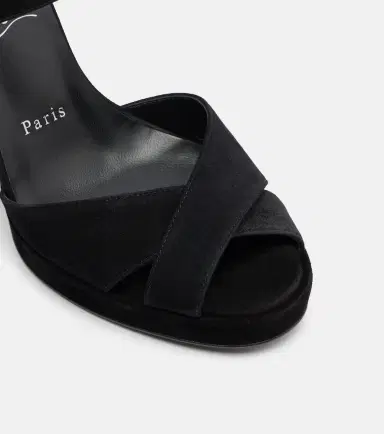 Christian Louboutin Cora 100 suede sandals | Thumbnail 4