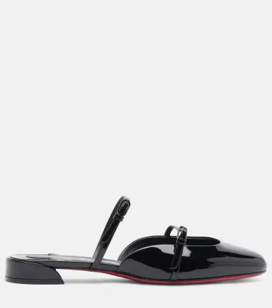 Christian Louboutin Jane Nina patent leather mules | Thumbnail 3 Christian Louboutin Jane Nina patent leather mules | Thumbnail 3