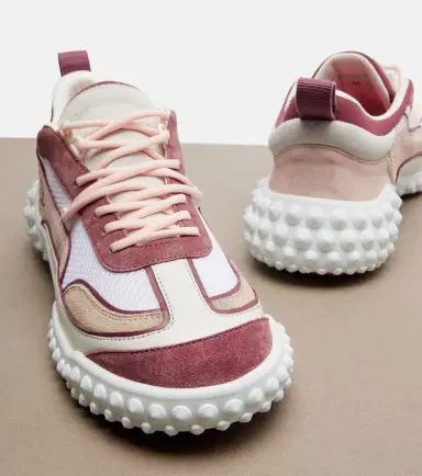 Christian Louboutin Mara suede and mesh sneakers | Thumbnail 4 Christian Louboutin Mara suede and mesh sneakers | Thumbnail 4