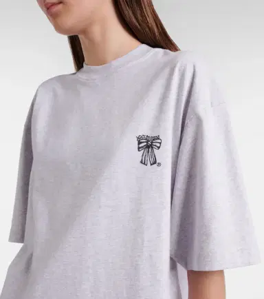 Acne Studios Logo cotton jersey T-shirt | Thumbnail 3