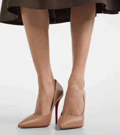 Christian Louboutin Miss Z 100 leather pumps | Thumbnail 6