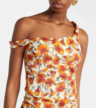 SIR Jara floral linen minidress | Thumbnail 2