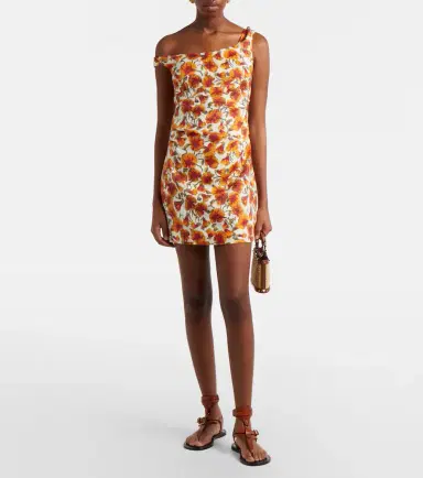 SIR Jara floral linen minidress | Thumbnail 3