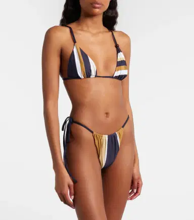 SIR. String striped bikini bottoms | Thumbnail 4