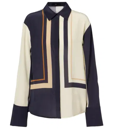 SIR. Printed silk shirt | Thumbnail 1 SIR. Printed silk shirt | Thumbnail 1