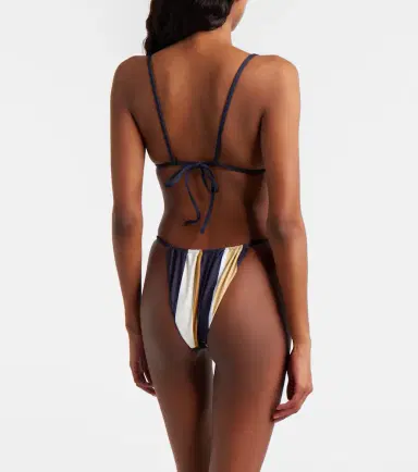 SIR. String striped bikini top | Thumbnail 2