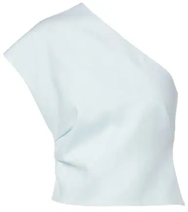 SIR One-shoulder linen top | Thumbnail 1