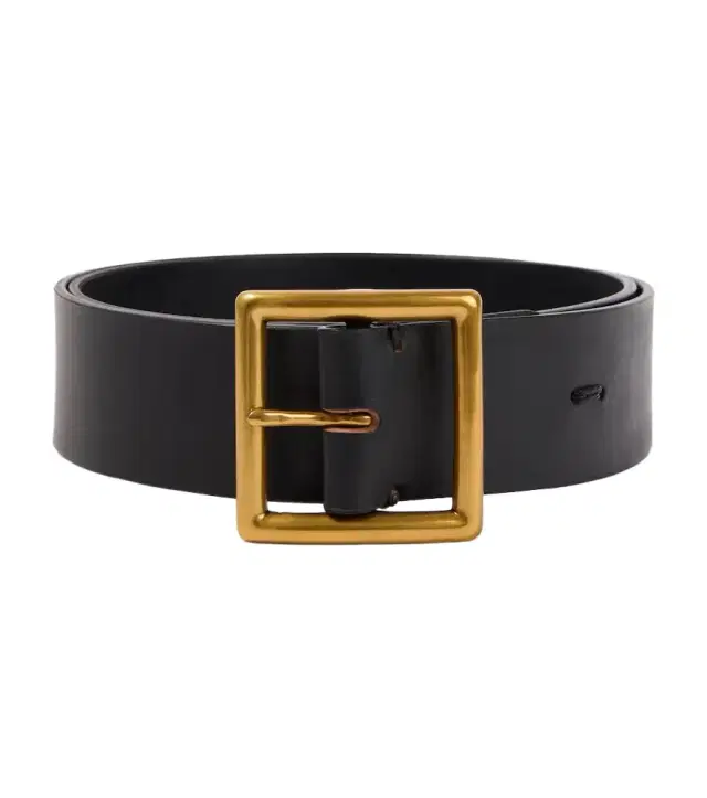 Leather belt