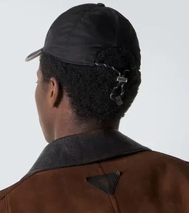 Prada Speedrock Re-Nylon baseball cap | Thumbnail 3 Prada Speedrock Re-Nylon baseball cap | Thumbnail 3