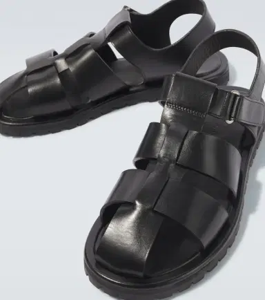 Studio Nicholson Sandom leather sandals | Thumbnail 4 Studio Nicholson Sandom leather sandals | Thumbnail 4