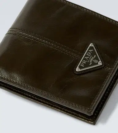 Prada Leather bifold wallet | Thumbnail 3 Prada Leather bifold wallet | Thumbnail 3