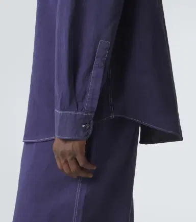 Studio Nicholson Louro cotton and linen shirt | Thumbnail 3 Studio Nicholson Louro cotton and linen shirt | Thumbnail 3