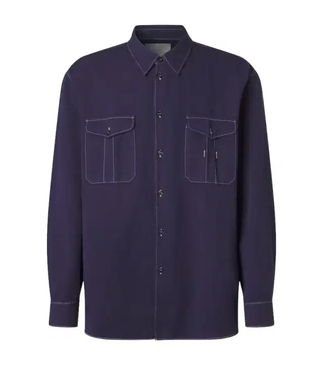 Studio Nicholson Louro cotton and linen shirt