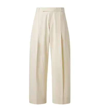 Studio Nicholson Pull cotton and linen wide-leg pants | Thumbnail 1