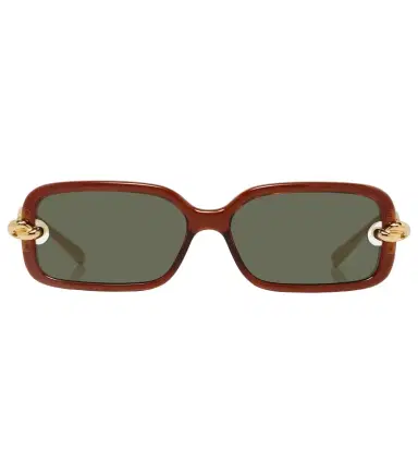 Bottega Veneta Knot rectangular sunglasses | Thumbnail 1