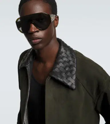 Bottega Veneta Shield sunglasses | Thumbnail 3