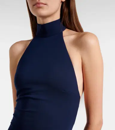 The New Arrivals Ilkyaz Ozel Cass ruched maxi dress | Thumbnail 4