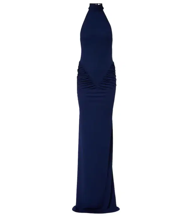 Cass ruched maxi dress