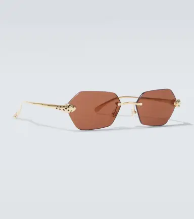 Cartier Eyewear Collection Panthère De Cartier square sunglasses | Thumbnail 2 Cartier Eyewear Collection Panthère De Cartier square sunglasses | Thumbnail 2