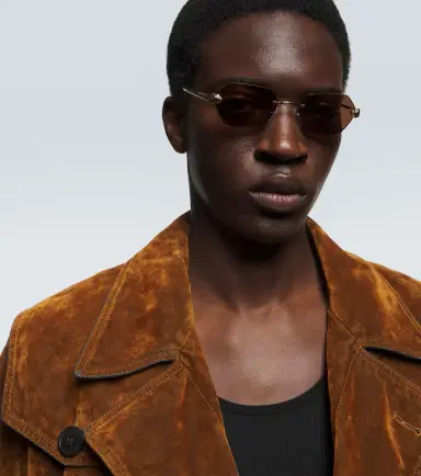 Cartier Eyewear Collection Panthère De Cartier square sunglasses | Thumbnail 3 Cartier Eyewear Collection Panthère De Cartier square sunglasses | Thumbnail 3