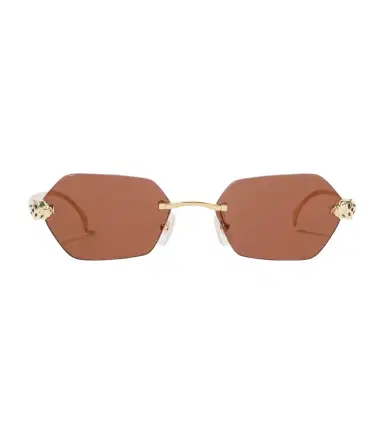 Cartier Eyewear Collection Panthère De Cartier square sunglasses | Thumbnail 1 Cartier Eyewear Collection Panthère De Cartier square sunglasses | Thumbnail 1