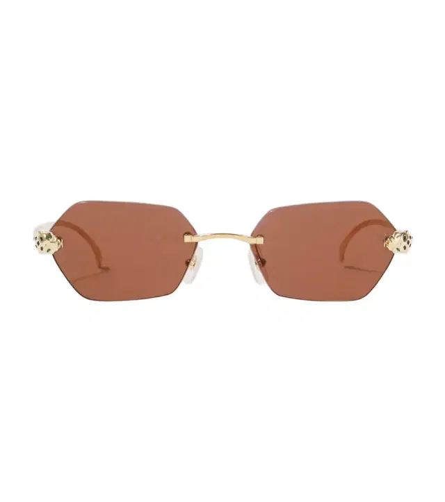 Cartier Eyewear Collection Panthère De Cartier square sunglasses