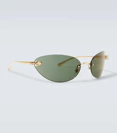 Cartier Eyewear Collection Panthère De Cartier cat-eye sunglasses | Thumbnail 2 Cartier Eyewear Collection Panthère De Cartier cat-eye sunglasses | Thumbnail 2