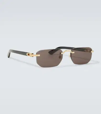 Cartier Eyewear Collection Signature C rectangular sunglasses | Thumbnail 2 Cartier Eyewear Collection Signature C rectangular sunglasses | Thumbnail 2