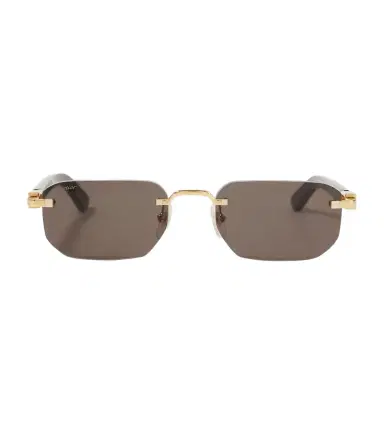 Cartier Eyewear Collection Signature C rectangular sunglasses | Thumbnail 1 Cartier Eyewear Collection Signature C rectangular sunglasses | Thumbnail 1