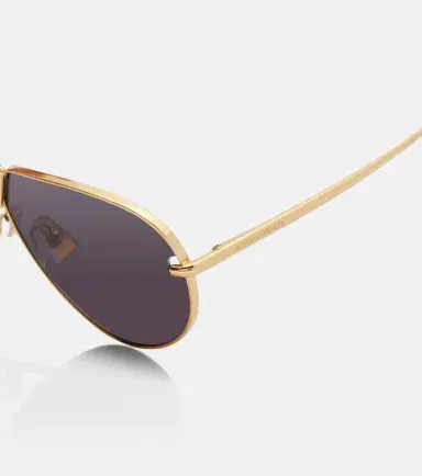 Bottega Veneta Drop aviator sunglasses | Thumbnail 4