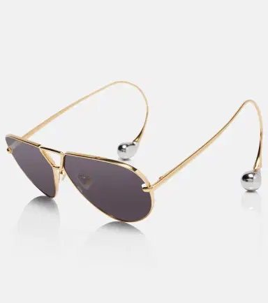Bottega Veneta Drop aviator sunglasses | Thumbnail 5