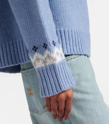 Miu Miu Fair Isle virgin wool jacquard sweater | Thumbnail 2