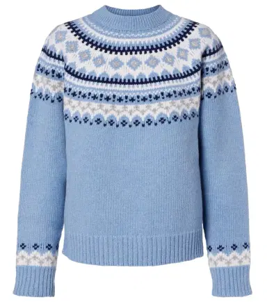 Miu Miu Fair Isle virgin wool jacquard sweater | Thumbnail 1