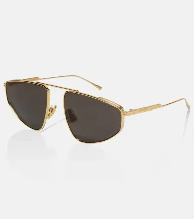 Bottega Veneta Light Ribbon aviator sunglasses | Thumbnail 2