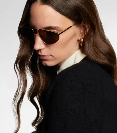 Bottega Veneta Light Ribbon aviator sunglasses | Thumbnail 5