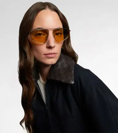 Bottega Veneta Light Ribbon aviator sunglasses | Thumbnail 4