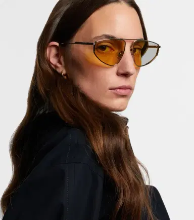 Bottega Veneta Light Ribbon aviator sunglasses | Thumbnail 5