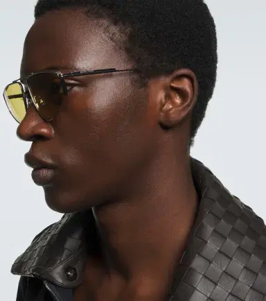 Bottega Veneta Aviator sunglasses | Thumbnail 4