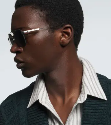 Cartier Eyewear Collection Santos De Cartier aviator sunglasses | Thumbnail 4 Cartier Eyewear Collection Santos De Cartier aviator sunglasses | Thumbnail 4