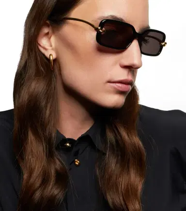 Bottega Veneta Knot aviator sunglasses | Thumbnail 5