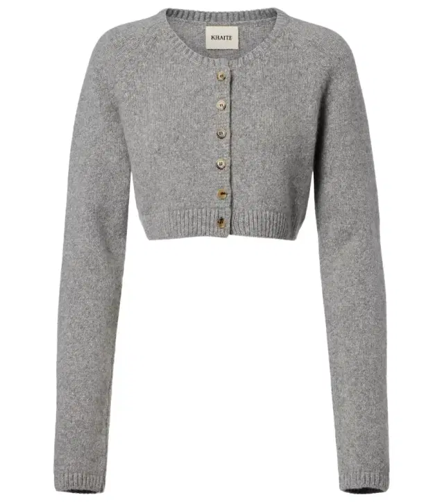 Steph cropped cashmere cardigan