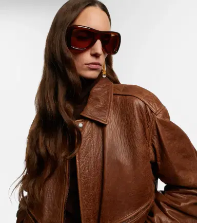 Saint Laurent SL 902 Howl oversized sunglasses | Thumbnail 2