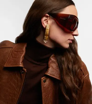 Saint Laurent SL 902 Howl oversized sunglasses | Thumbnail 3
