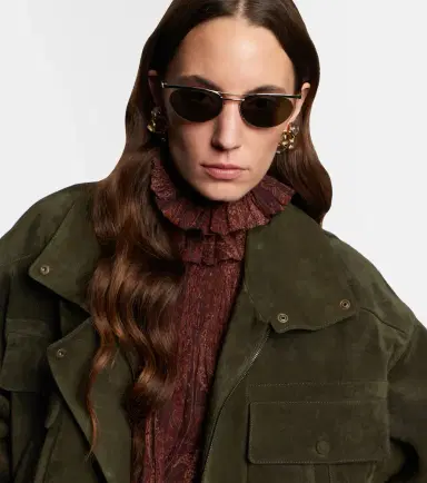 Saint Laurent SL 862 oval sunglasses | Thumbnail 4