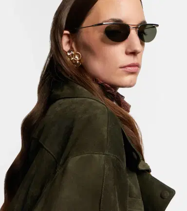 Saint Laurent SL 862 oval sunglasses | Thumbnail 5