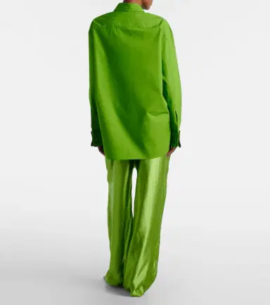 Khaite Rohen satin wide-leg pants | Thumbnail 3 Khaite Rohen satin wide-leg pants | Thumbnail 3