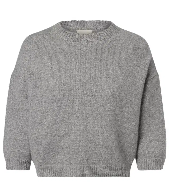 Sabina cropped cashmere sweater