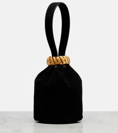 Alaïa Alaïa Motion Mini embellished suede top-handle bag | Thumbnail 4
