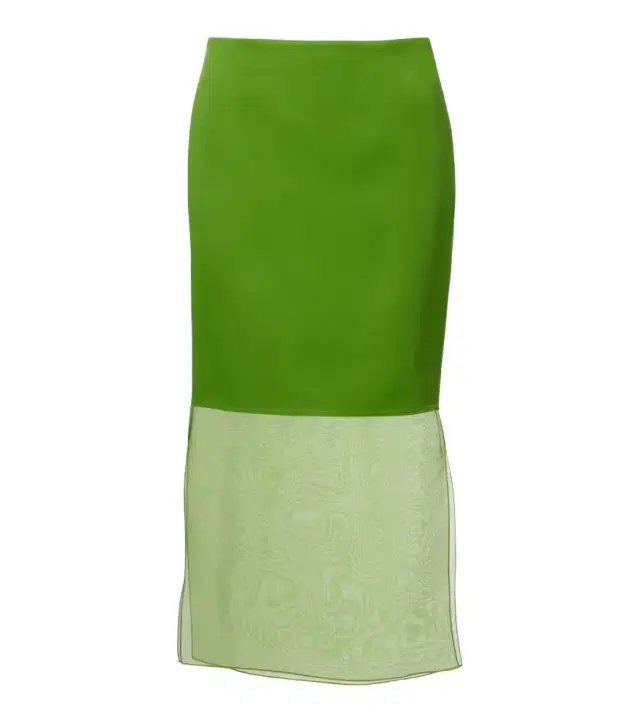 Sybil layered midi skirt