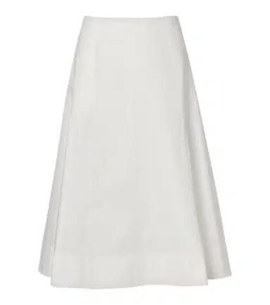 Khaite Artin cotton midi skirt | Thumbnail 1